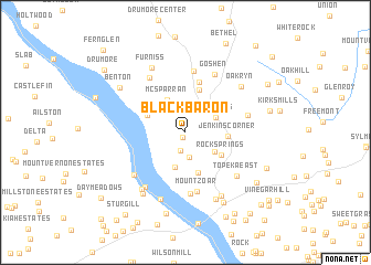 map of Black Baron