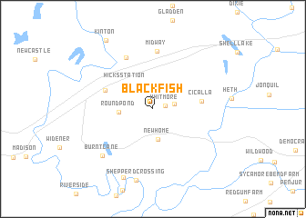 map of Blackfish