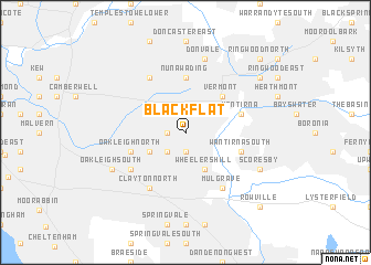 map of Black Flat