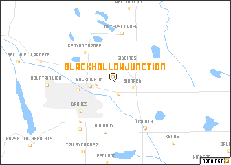 map of Black Hollow Junction