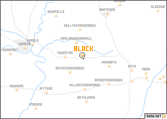 map of Black