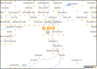 map of Blaika