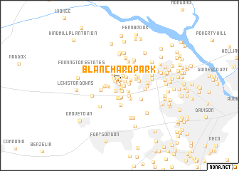 map of Blanchard Park