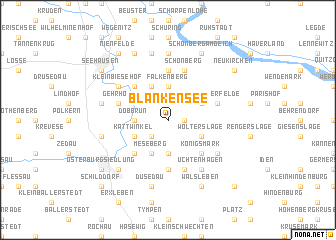 map of Blankensee