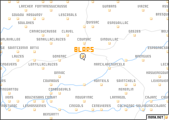 map of Blars