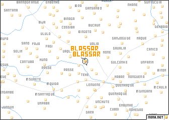 map of Blassar