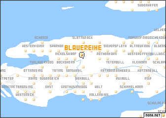 map of Blauereihe