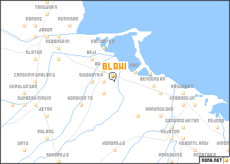 map of Blawi