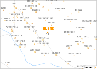 map of Bleak