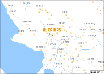 map of Blerimas