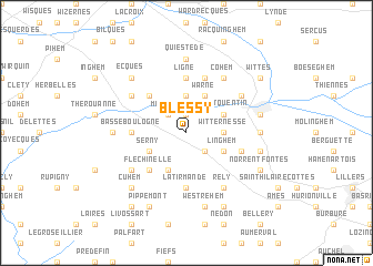 map of Blessy