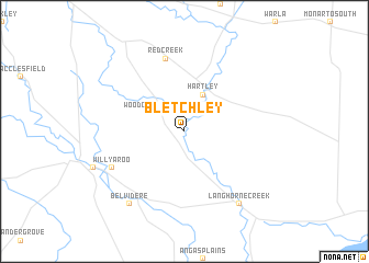 map of Bletchley