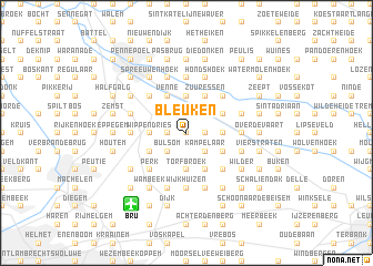 map of Bleuken