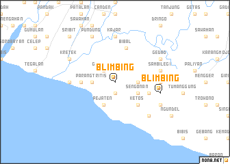 map of Blimbing