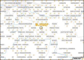 map of Blindef