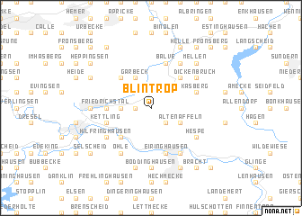 map of Blintrop