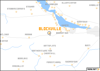 map of Blockville