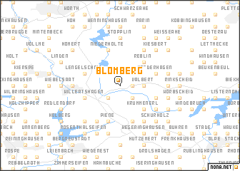 map of Blomberg