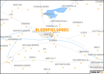 map of Bloomfield Park