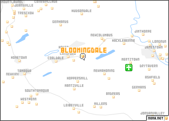 map of Bloomingdale