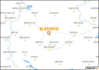 map of Bloshniki