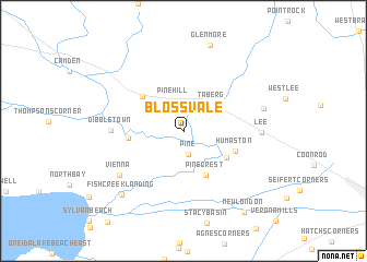 map of Blossvale