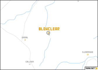map of Blow Clear