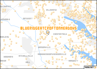 map of Blue Ridge At Crofton Meadows