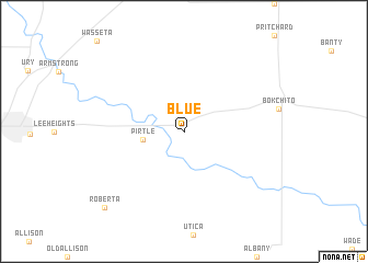 map of Blue