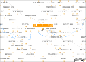 map of Blumenberg