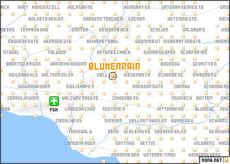 map of Blumenrain