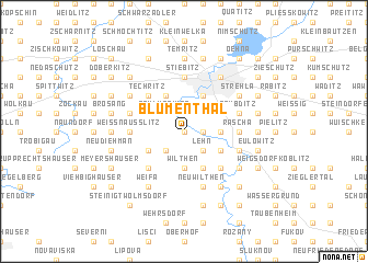 map of Blumenthal