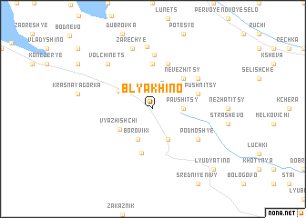 map of Blyakhino