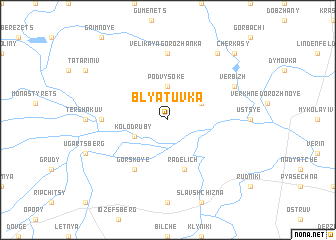 map of Blyatuvka