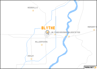 map of Blythe