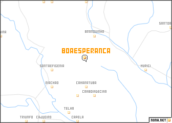 map of Boa Esperança