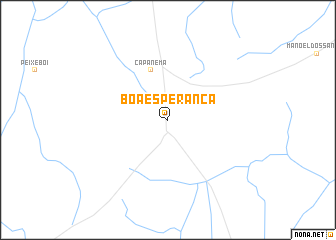 map of Boa Esperança