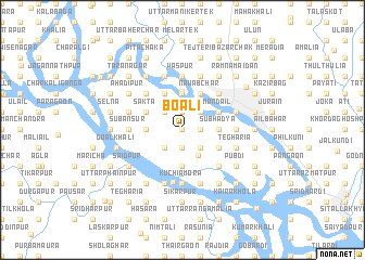 map of Boāli