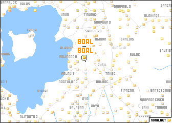 map of Boal