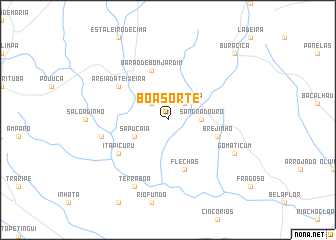 map of Boa Sorte