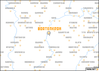 map of Boatenkrom