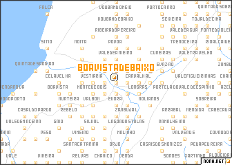 map of Boa Vista de Baixo