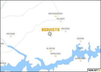 map of Boa Vista
