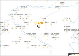 map of Boazŭt