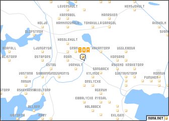 map of Boa