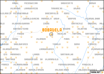 map of Bobadela