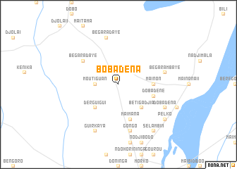 map of Bobadéna