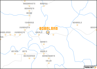 map of Bobalama