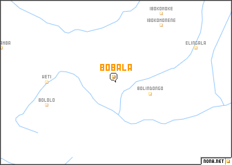 map of Bobala