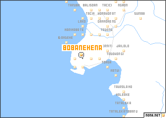 map of Bobanehena
